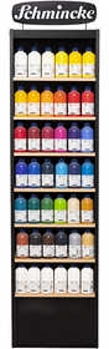 Schmincke AKADEMIE® Acryl color , incl. display, 118x500ml [HOB-31896]